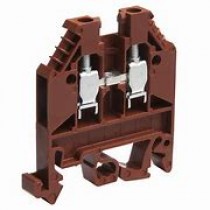 Din Rail Connectors Brown