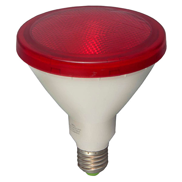 BELL 05652 LED ES PAR38 15W 240V Red