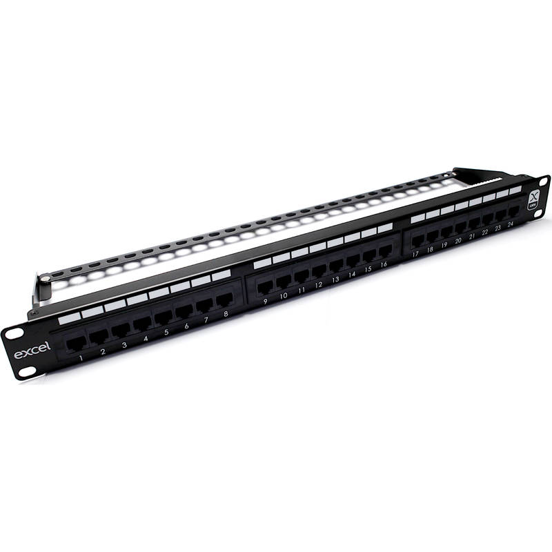 Excel Cat6 24 Port Patch Panel *