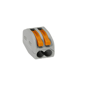 Wago 222-412 Connector 2 Conductor Grey