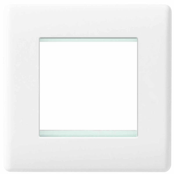 BG 8EMS2-01 Frontplate 2 Module Square