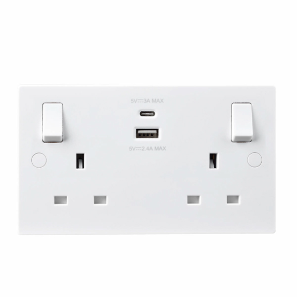 BG 922UAC Socket Swd   A+C USB 2G 13A