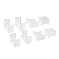 Allled APA001/ACC Bracketx4   End Capsx4