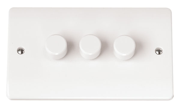 Click CMA147 Dimmer Switch 3x250Va Whi