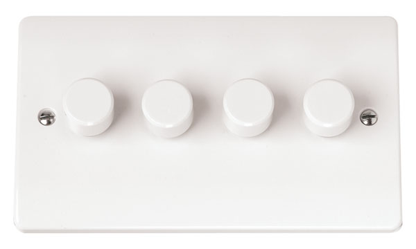 Click CMA148 Dimmer Switch 4x250Va Whi