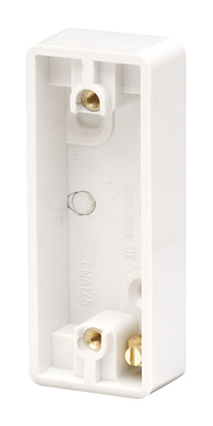 Click CMA175 Pattress 1G Architrave Whi