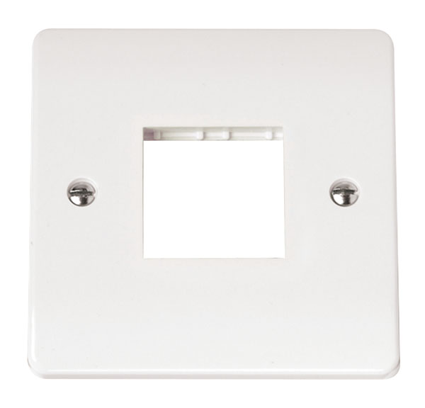 Click CMA402 Frontplate 1G 2Aperture