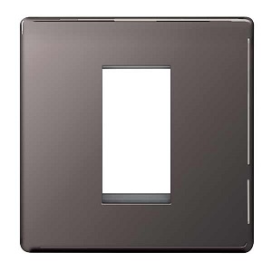 BG FBNEMS1-01 Frontplate 1 Module Square