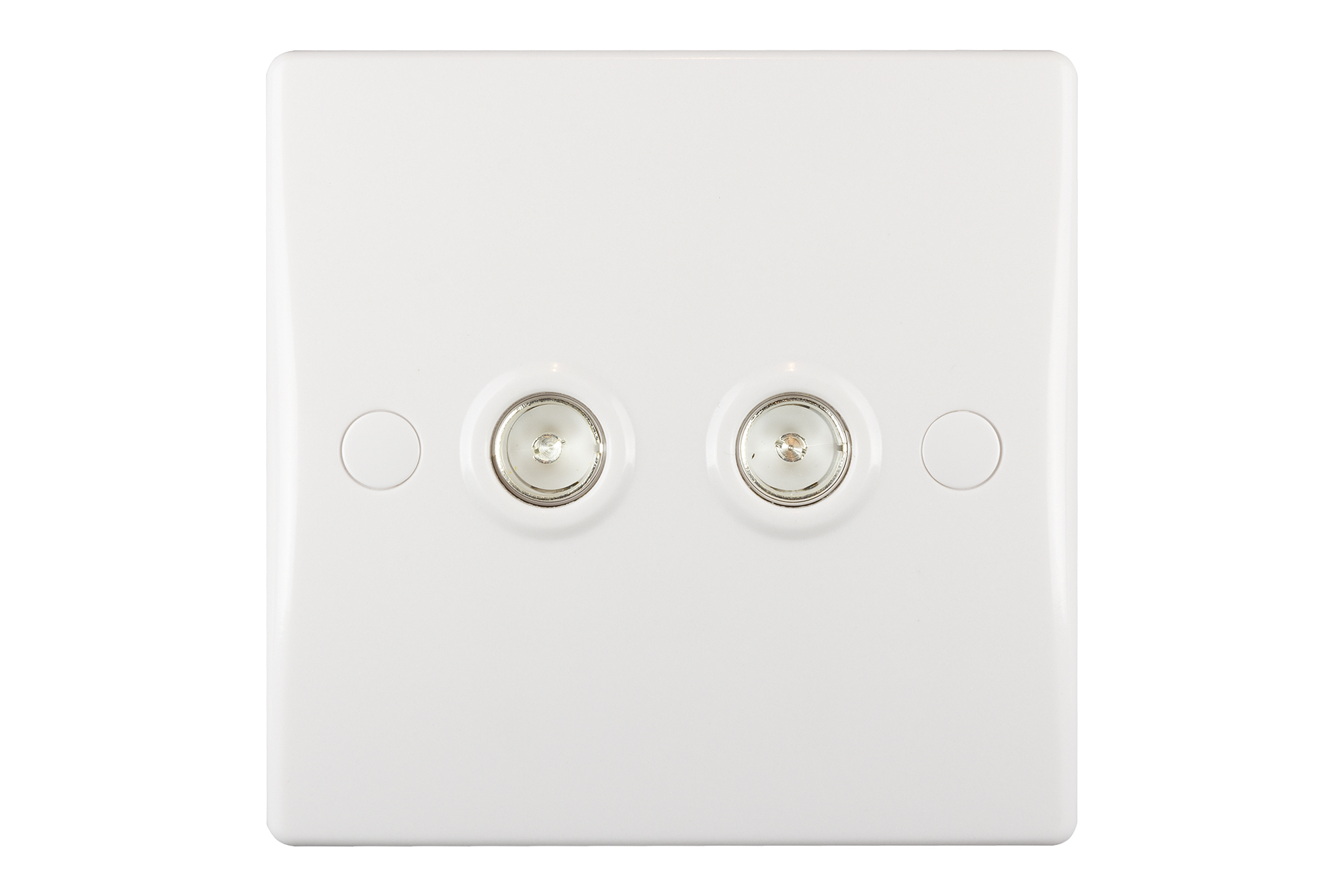Schneider GU7020 Socket 2Gang TV/FM Coax