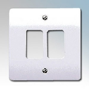 MK K3632WHI Frontplate 2 Module