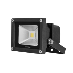 10W Slim LED Floodlight 4K Black *