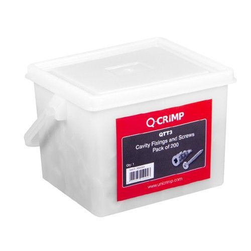QTT3 Trade Tub Cavity Fixings