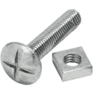 Deligo RB610 Rfg Nut   Bolt M6x10mm BZP