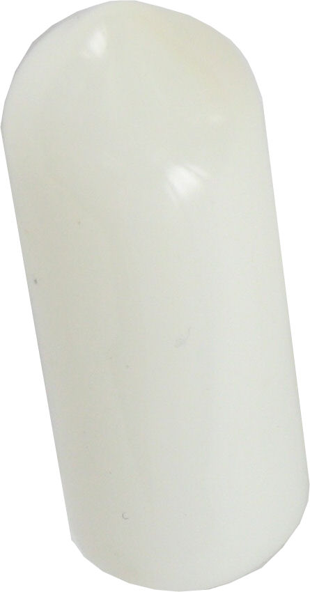 Deligo REC10W Rod End Cap 10mm Plas Whi