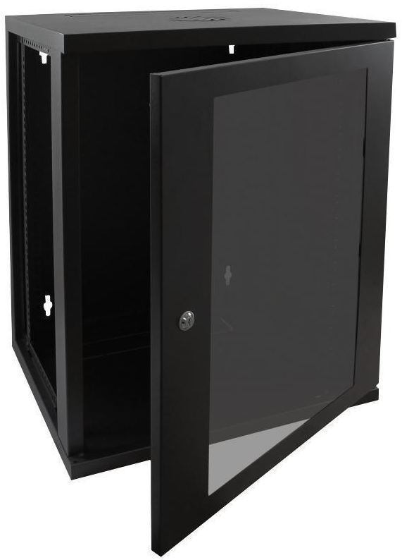 Cntx Wall Cabinet 15u 550mm Black