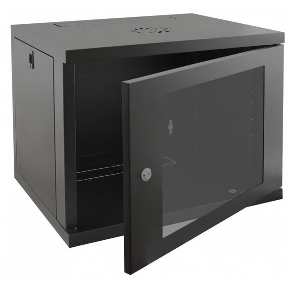 Cntx Wall Cabinet 9u 550mm Black