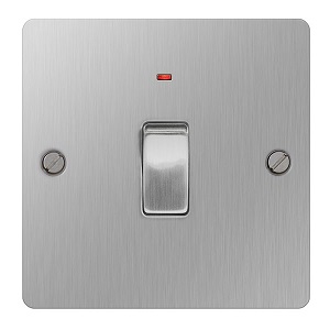 BG SBS31 Control Switch DP c/w Neon 20A