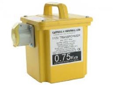 Portable Site Transformer 110V 750va 1x16A *