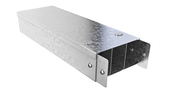 Trench 150x50 Galv 3C  Trunking (Per 3mtrs) *